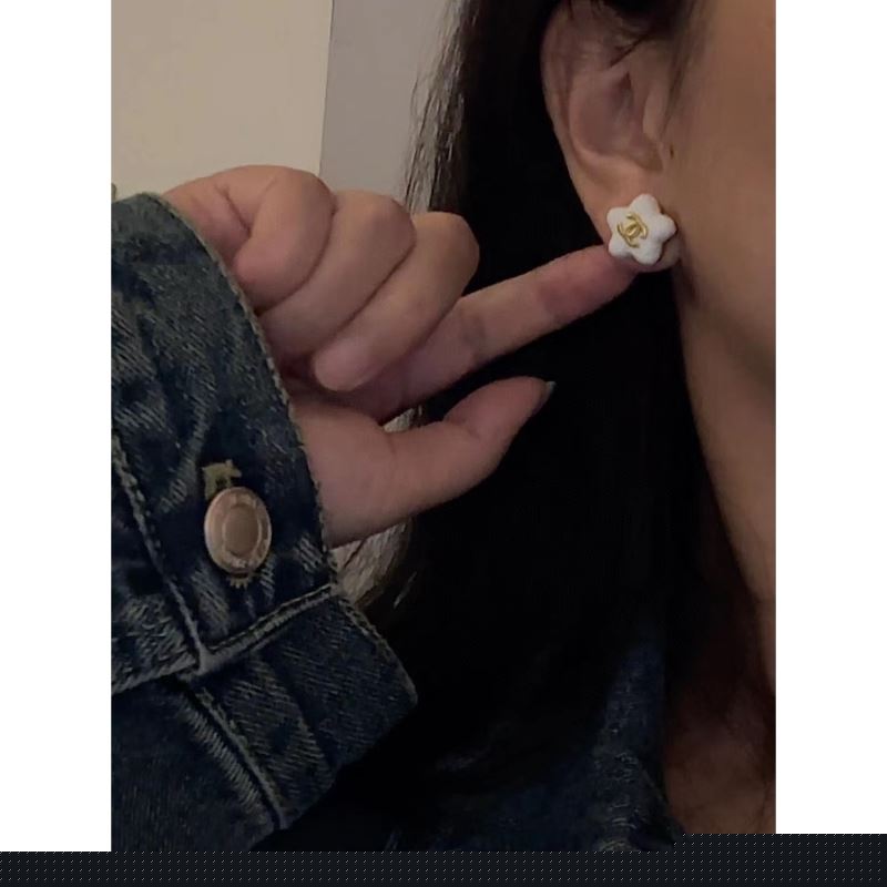 Ch*el earrings